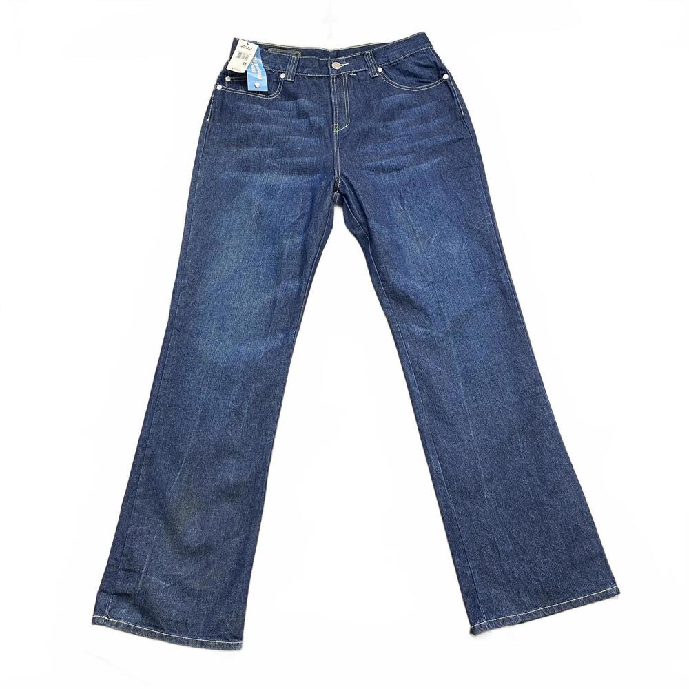NWT 2000s Rock & Republic VTG Johnny Morphine Flare Jeans Sz 38 Waist 36" Inseam